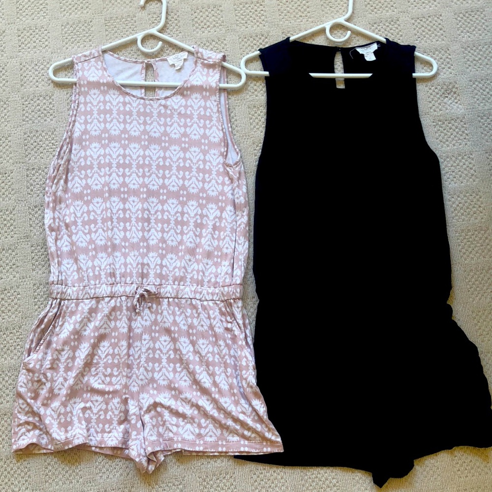 Loft Outlet Lounge Sleeveless Rompers (2)